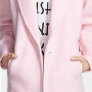 J.O.A. Single button car coat